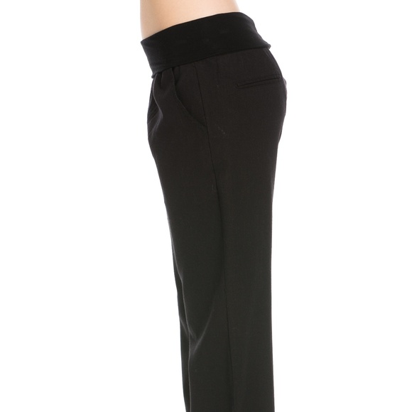 Poplooks Linen Foldover Trouser - Picture 6 of 6